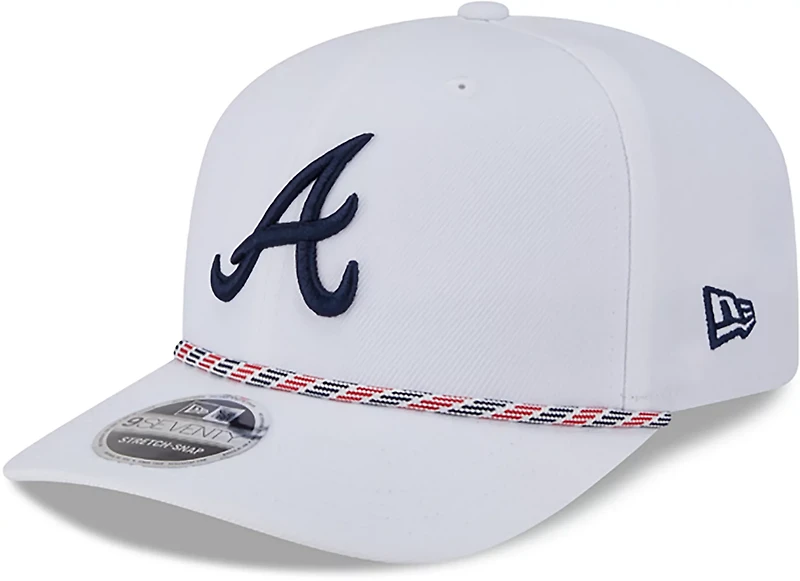 New Era Atlanta Braves Adults' 9SEVENTY Stretch Multi Rope Snap Cap