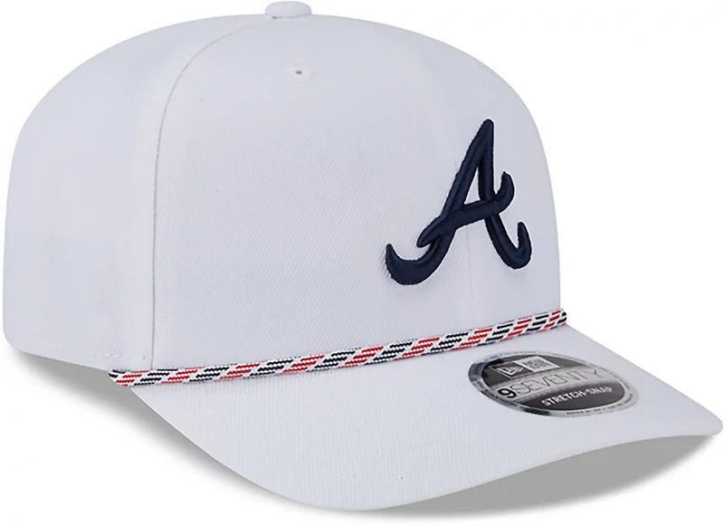New Era Atlanta Braves Adults' 9SEVENTY Stretch Multi Rope Snap Cap