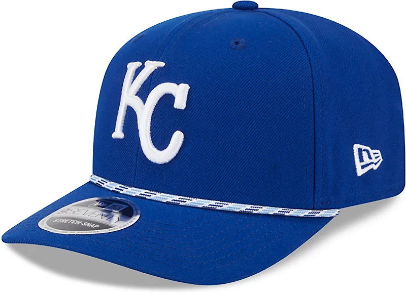 New Era Kansas City Royals Adults' 9SEVENTY Stretch Multi Rope Snap Cap