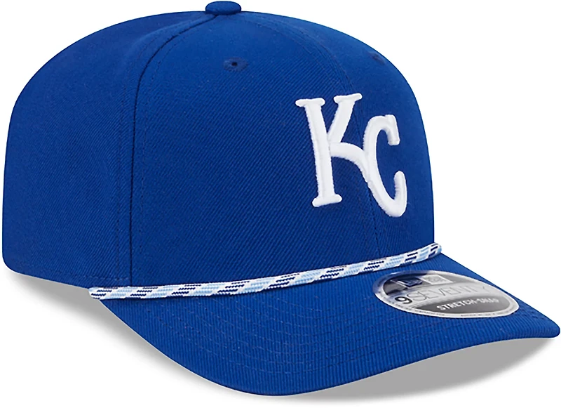 New Era Kansas City Royals Adults' 9SEVENTY Stretch Multi Rope Snap Cap