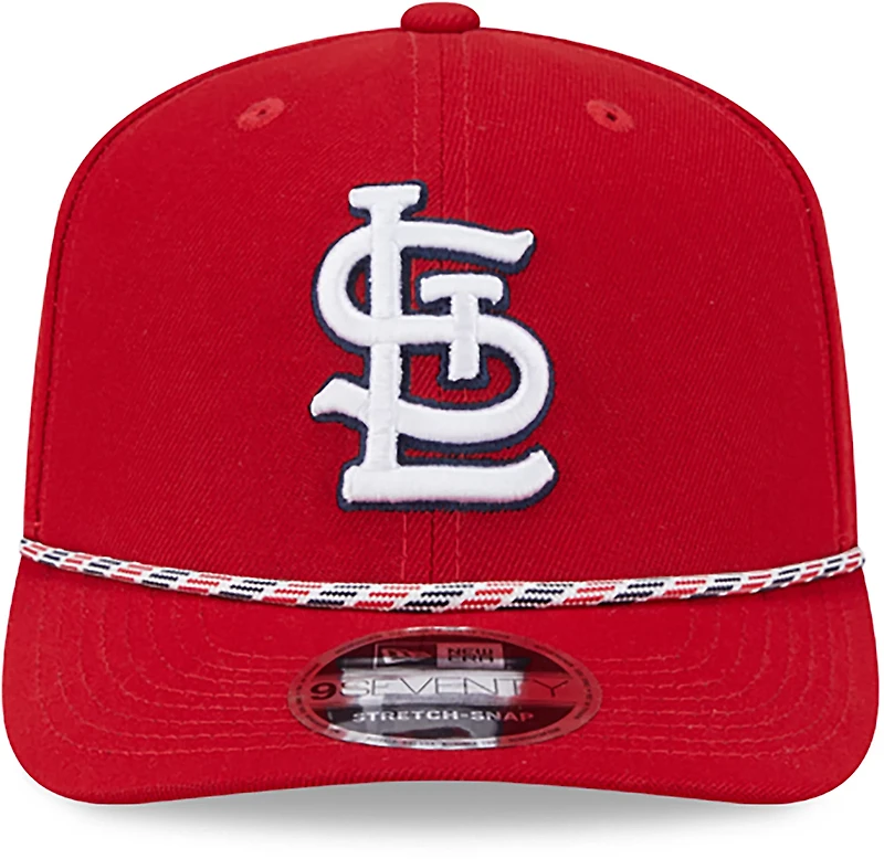 New Era St. Louis Cardinals Adults' 9SEVENTY Stretch Multi Rope Snap Cap