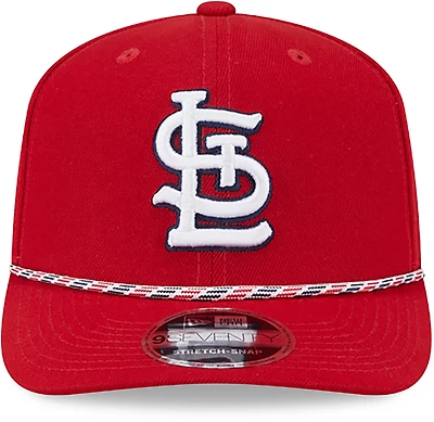New Era St. Louis Cardinals Adults' 9SEVENTY Stretch Multi Rope Snap Cap