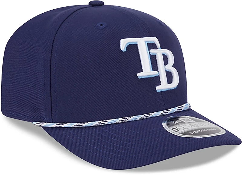 New Era Tampa Bay Rays Adults' 9SEVENTY Stretch Multi Rope Snap Cap