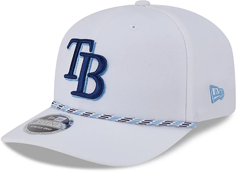 New Era Tampa Bay Rays Adults' 9SEVENTY Stretch Multi Rope Snap Cap