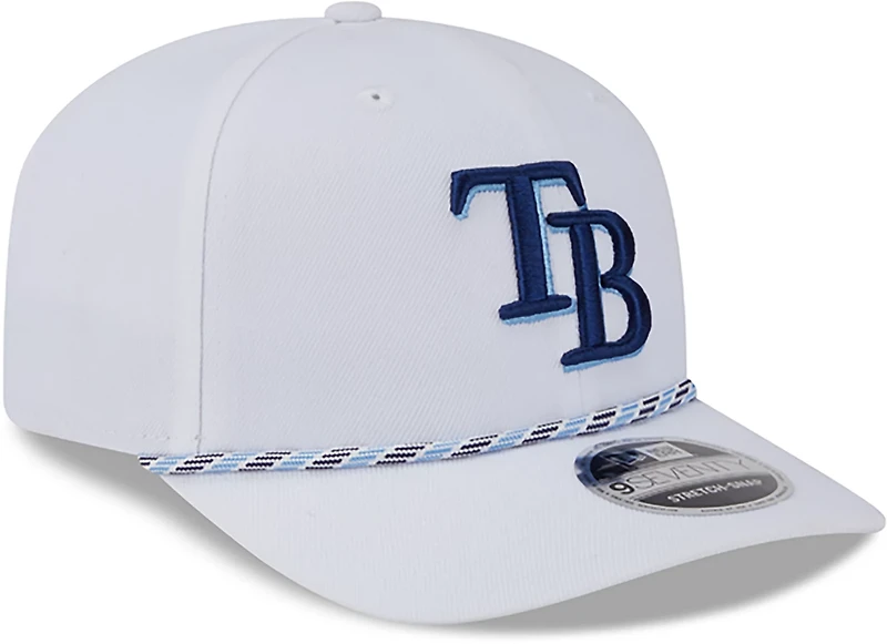 New Era Tampa Bay Rays Adults' 9SEVENTY Stretch Multi Rope Snap Cap