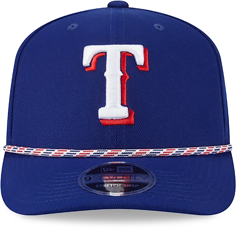 New Era Texas Rangers Adults' 9SEVENTY Stretch Multi Rope Snap Cap
