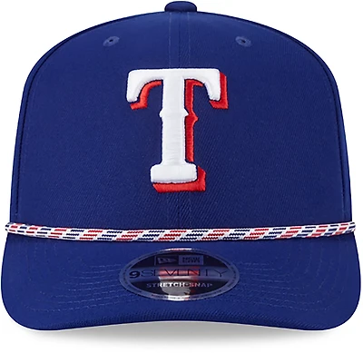 New Era Texas Rangers Adults' 9SEVENTY Stretch Multi Rope Snap Cap