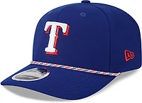 New Era Texas Rangers Adults' 9SEVENTY Stretch Multi Rope Snap Cap