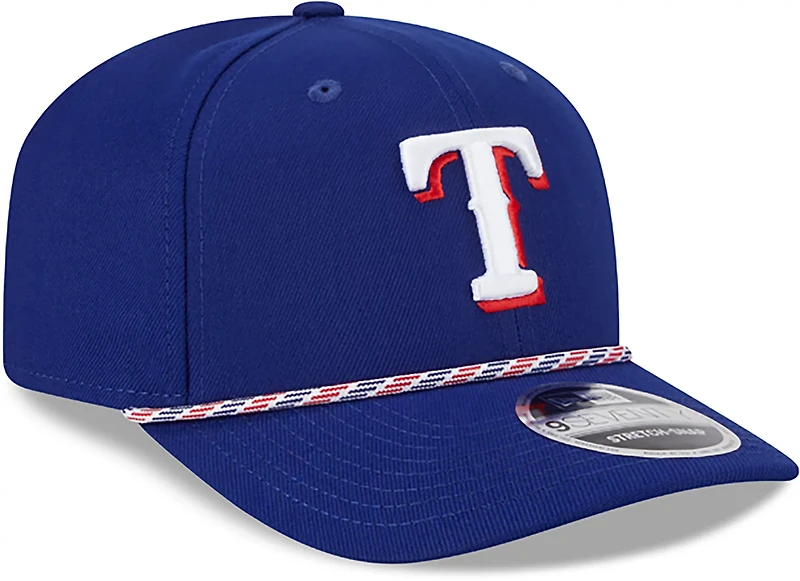 New Era Texas Rangers Adults' 9SEVENTY Stretch Multi Rope Snap Cap