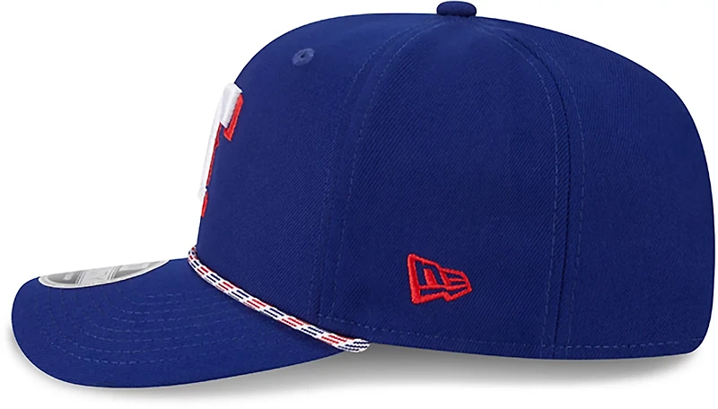 New Era Texas Rangers Adults' 9SEVENTY Stretch Multi Rope Snap Cap