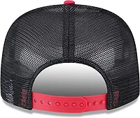 New Era Adults' Cincinnati Reds Retro Script 9FIFTY A-Frame Trucker Cap