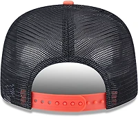 New Era Adults' Houston Astros Retro Script 9FIFTY A-Frame Trucker Cap