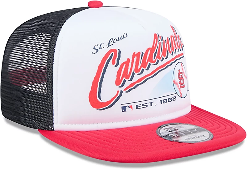 New Era Men's St. Louis Cardinals A-Frame Retro Script 9FIFTY Cap