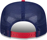 New Era Adults' Texas Rangers Retro Script 9FIFTY A-Frame Trucker Cap