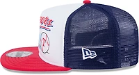 New Era Adults' Texas Rangers Retro Script 9FIFTY A-Frame Trucker Cap
