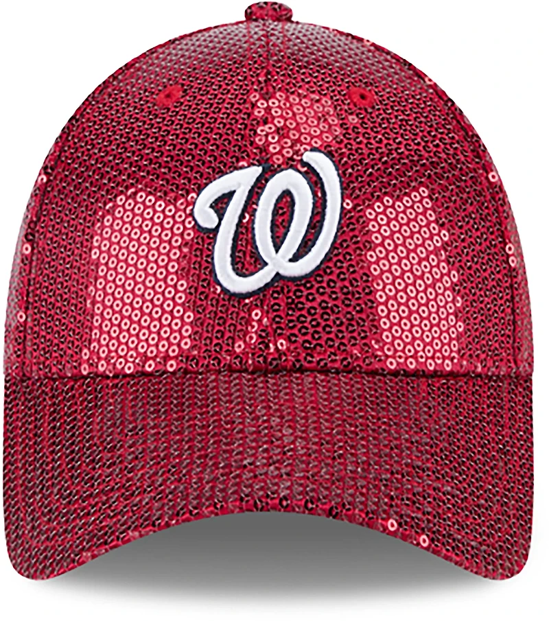 New Era Washington Nationals Women's 9FORTY Sequin OTC Cap
