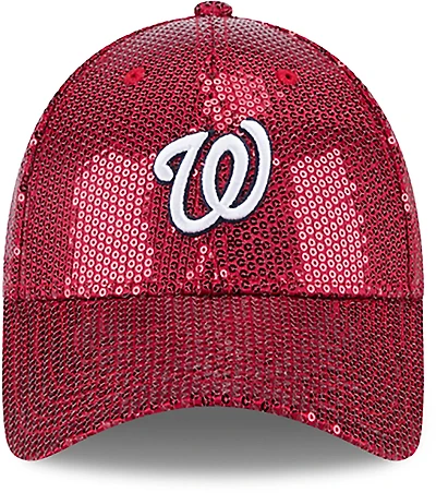 New Era Washington Nationals Women's 9FORTY Sequin OTC Cap