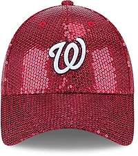 New Era Washington Nationals Women's 9FORTY Sequin OTC Cap
