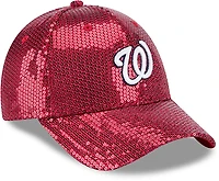 New Era Washington Nationals Women's 9FORTY Sequin OTC Cap