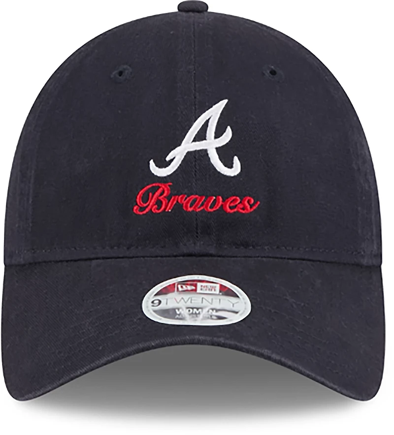 New Era Women's Braves Preppy Team 9TWENTY Cap