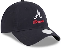New Era Women's Braves Preppy Team 9TWENTY Cap