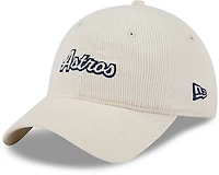 New Era Houston Astros Women's 9Twenty Corduroy Adjustable Cap