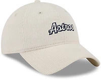 New Era Houston Astros Women's 9Twenty Corduroy Adjustable Cap