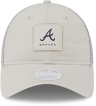 New Era Women's Braves Square Stitch 9TWENTY Cap
