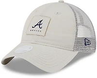New Era Women's Braves Square Stitch 9TWENTY Cap