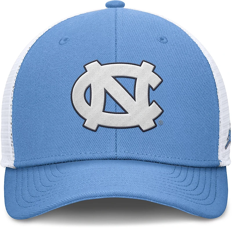 Jordan Adults' UNC Structured Rise Mesh Trucker Cap