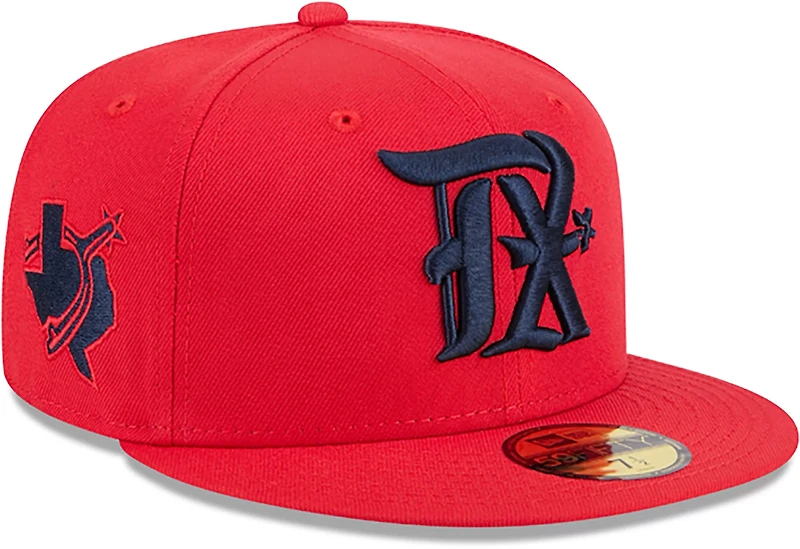 New Era Adults' Rangers City Connect Fan Pack Alt 59FIFTY Fitted Cap