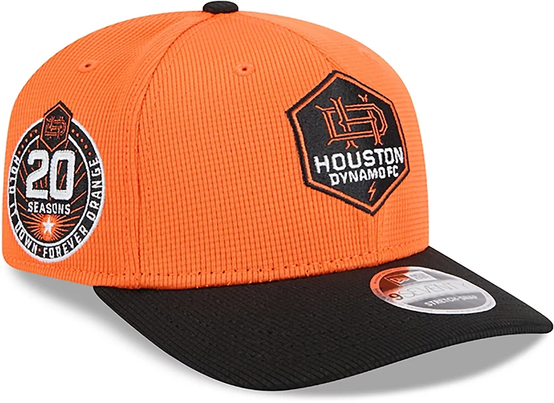 New Era Adults' Houston Dynamo Jersey Hook 9SEVENTY Stretch Snapback Cap