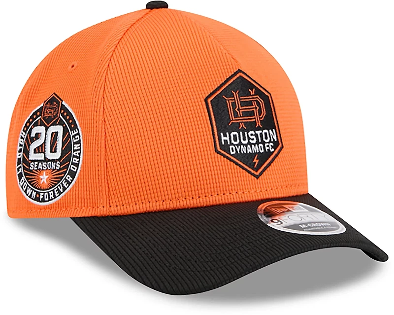 New Era Adults' Houston Dynamo Jersey Hook 9FORTY M-Crown A-Frame Snapback Cap