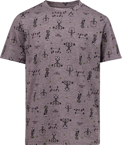 BCG Boys' 4-7 Lifestyle Work Out Alien Allover Print T-shirt