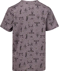 BCG Boys' 4-7 Lifestyle Work Out Alien Allover Print T-shirt