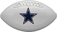 Wilson Dallas Cowboys NFL Live Signature Autograph Football