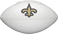 Wilson New Orleans Saints NFL Live Signature Autograph Football