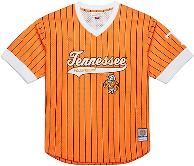 Mitchell & Ness Men's Tennessee Double Play Primary Logo Baseball Jersey