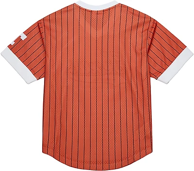 Mitchell & Ness Men's Texas Double Play Primary Logo Baseball Jersey