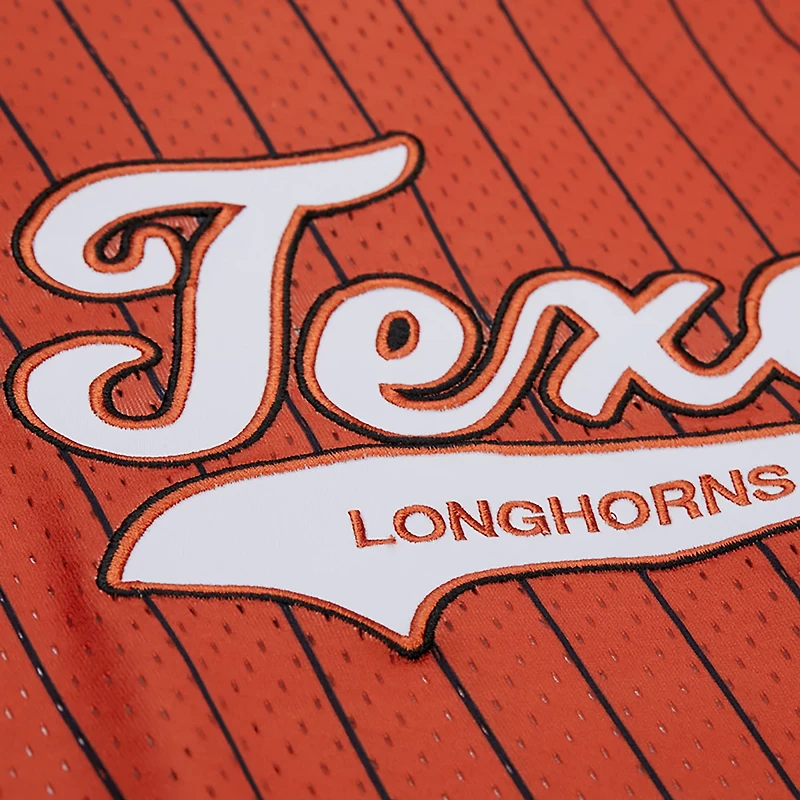 Mitchell & Ness Men's Texas Double Play Primary Logo Baseball Jersey