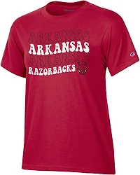 Champion Women's Arkansas Retro School T-shirt
