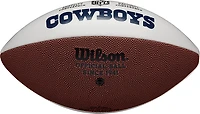 Wilson Dallas Cowboys NFL Live Signature Autograph Football