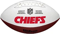 Wilson Kansas City Chiefs NFL Live Signature Autograph Football
