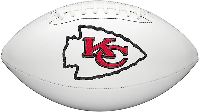 Wilson Kansas City Chiefs NFL Live Signature Autograph Football