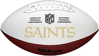 Wilson New Orleans Saints NFL Live Signature Autograph Football