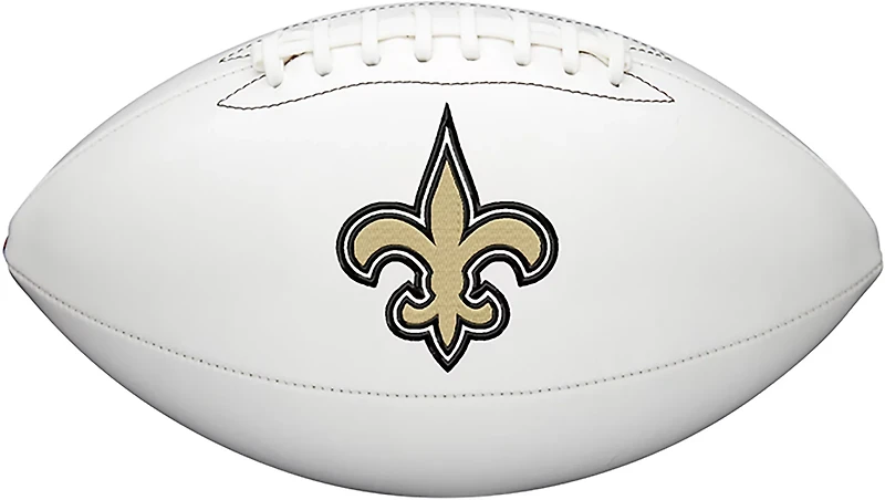 Wilson New Orleans Saints NFL Live Signature Autograph Football