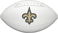 Wilson New Orleans Saints NFL Live Signature Autograph Football