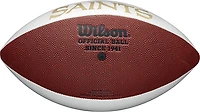 Wilson New Orleans Saints NFL Live Signature Autograph Football