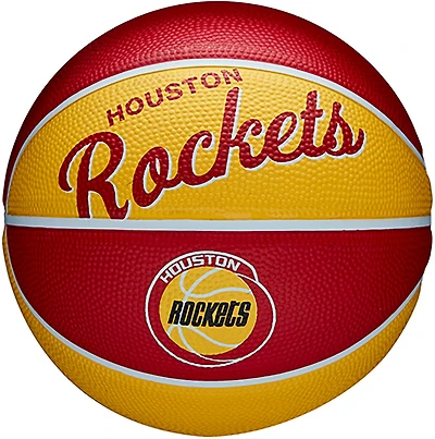 Wilson Houston Rockets Retro Mini Basketball