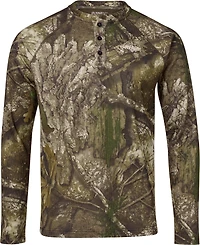 Magellan Outdoors Men's HuntGear Hill Zone Long Sleeve Henley